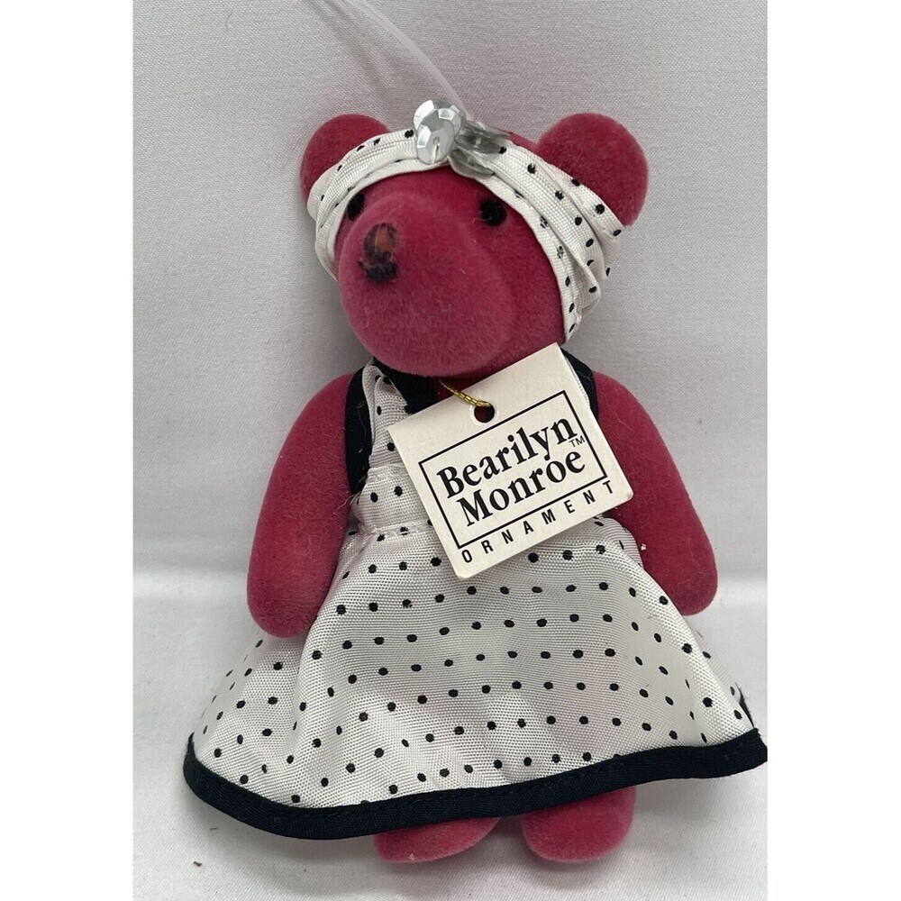 Bearilyn Monroe NABCO VIB Ornament Plush Stuffed Animal Toy